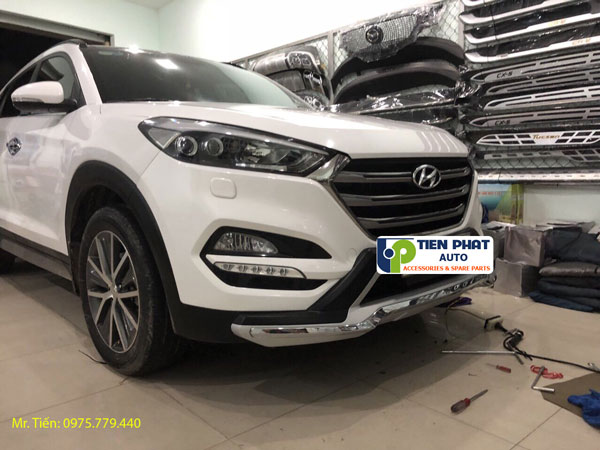 Ốp cản trước sau cho Tucson 2019